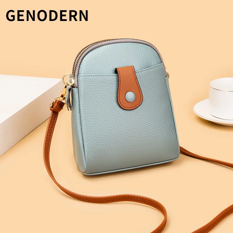 

Кожаная сумка через плечо GENODERN