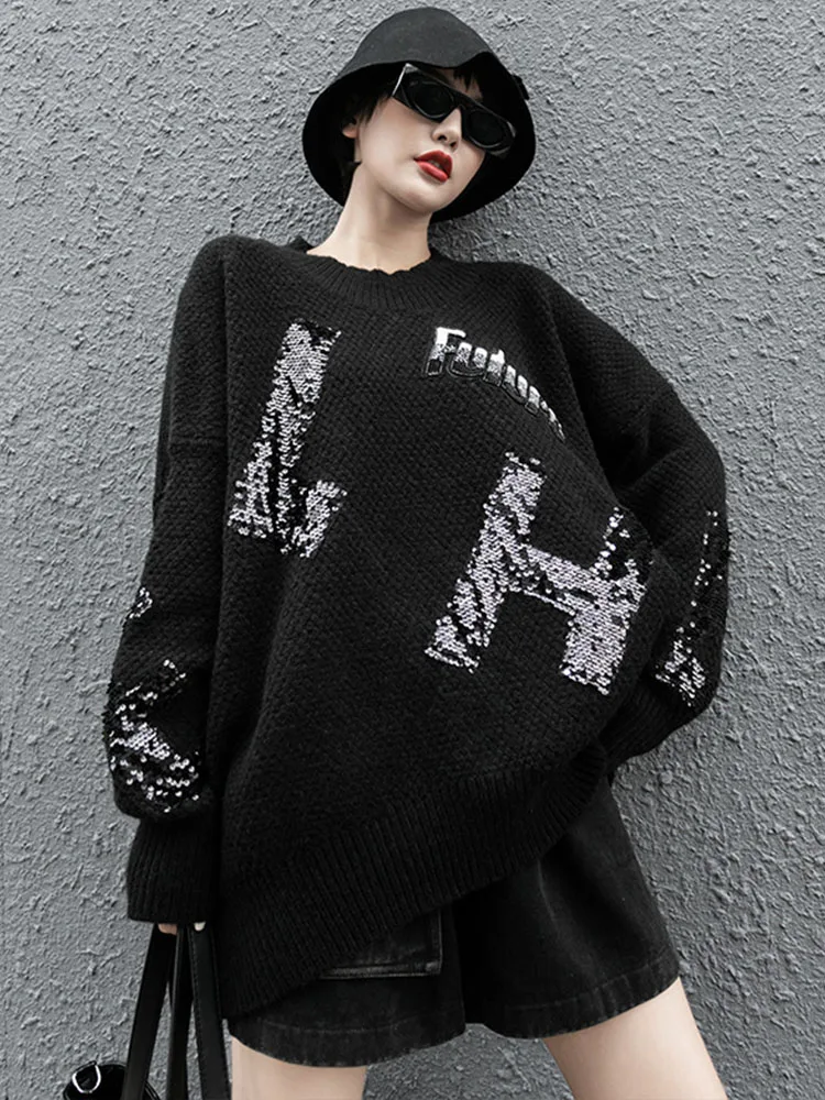 Max LuLu 2022 корейские модные женские винтажные зимние пуловеры панковские теплые