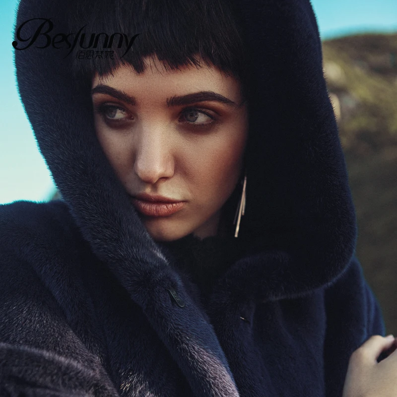 Special Offer Super Hot Winter Women's Coat Coats Fur Mink Fur Thick Winter High Street Other Slim Real Fur Women's Teddy Coat