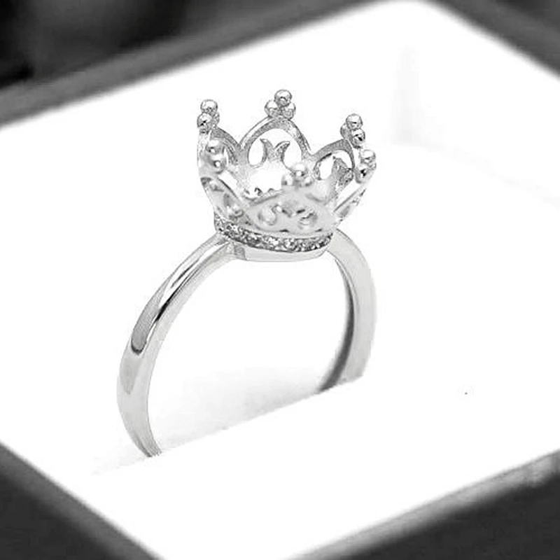 

Женское кольцо из серебра 925 пробы с жемчугом 9-10 мм