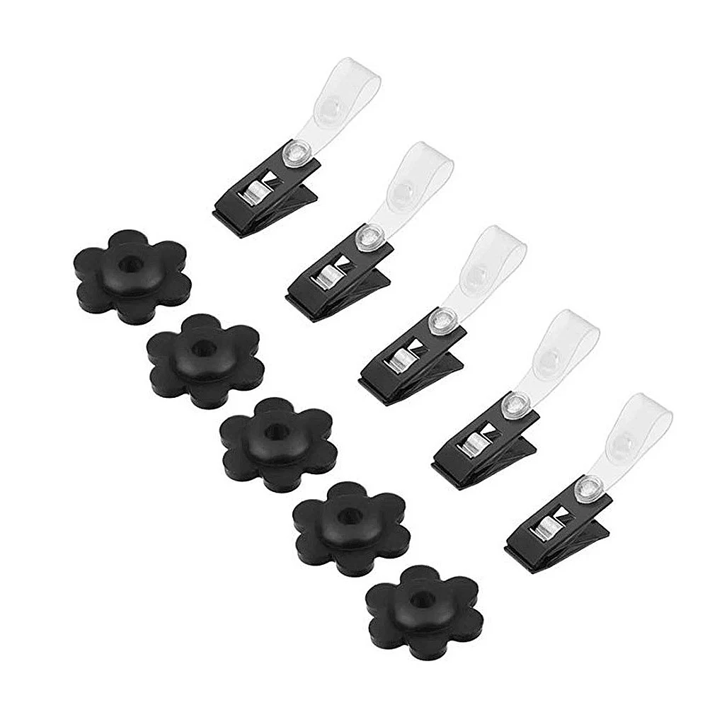 

10 шт., зажимы для флага, для защиты от ветра