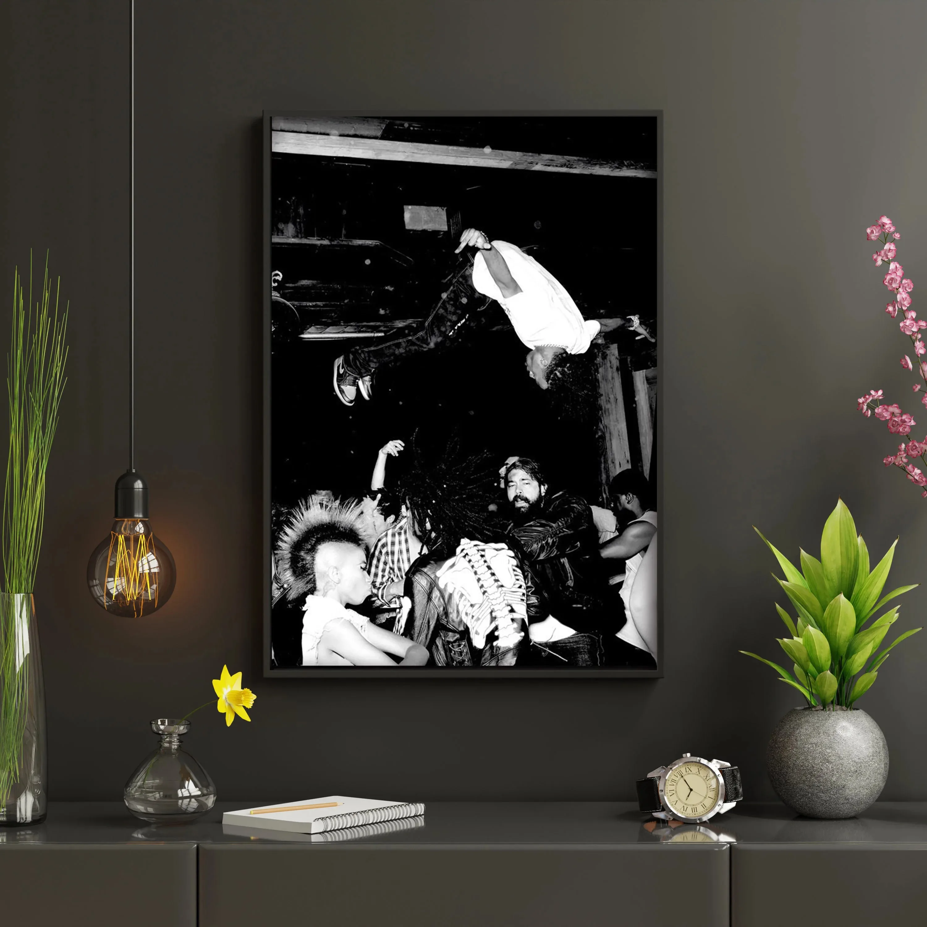 Современный стиль хип-хоп рэп звезда коллекция плакатов печать на холсте