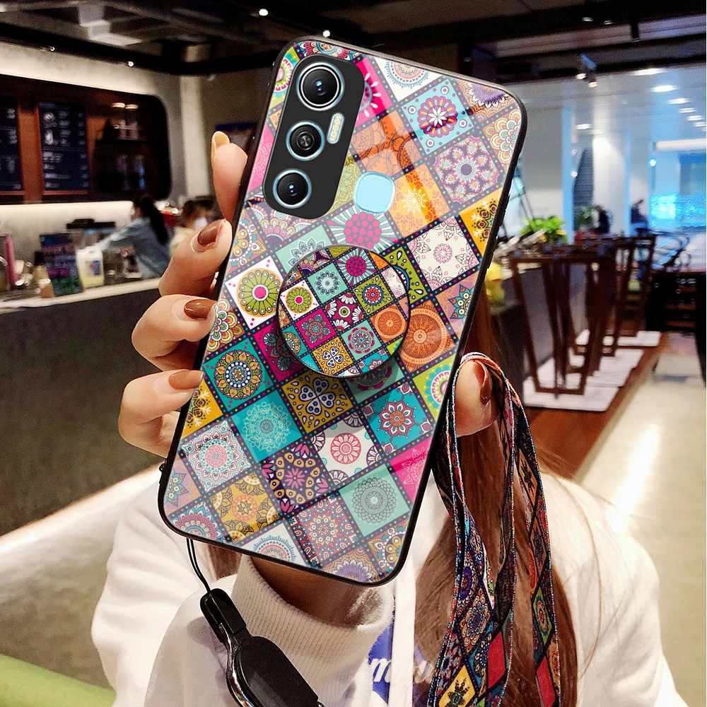 for infinix hot 11s note 10 pro colorfull phone case cover free global shipping