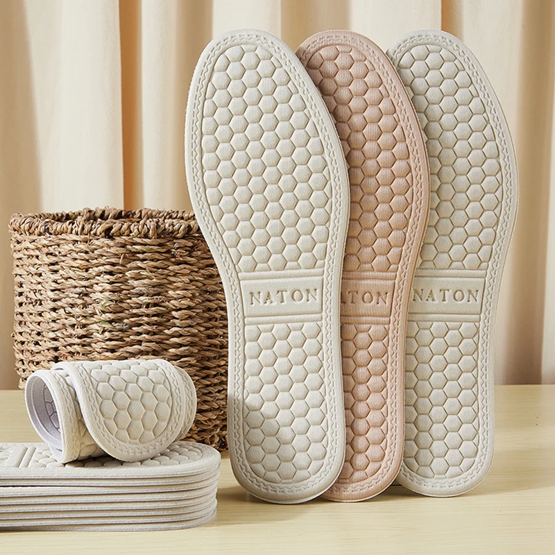 

Ортопедическая дышащая подушка для бега для женщин и мужчин, поглощающая пот, антибактериальная амортизирующая Спортивная комфортная вставка