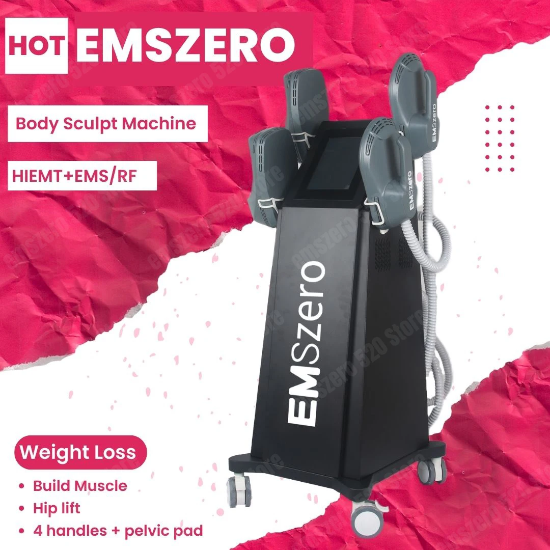 

14 Tesla DLS-EMSLIM NEO Slimming Machine Lose Weight Nova EMS Electro Muscle Stimulation Body Sculpt Butt Build EMSZERO