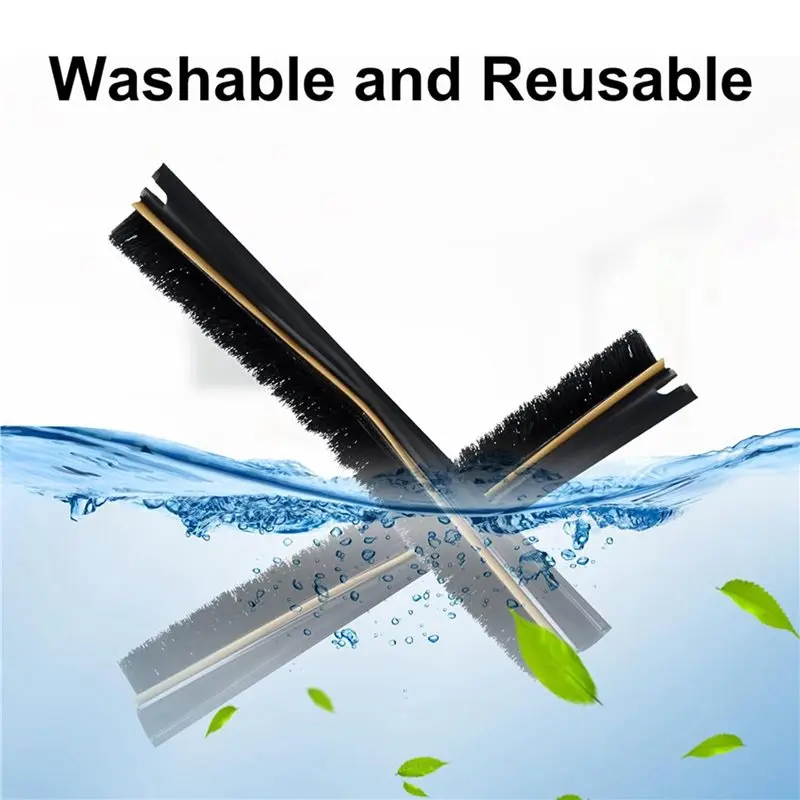 Фото СОВЕРШЕННО НОВЫЙ: 8X Tricut Brush Strip, совместимый с Dreame X30 X40 L40 Ultra, для X20 Pro / X20 Max / X10+ / X20+ / M40 / M30S, MOVA №2