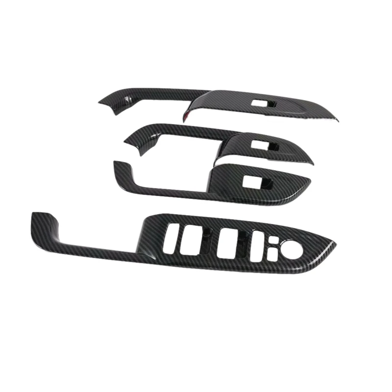 1 комплект подлокотник для внутренней двери из углеродного волокна панель