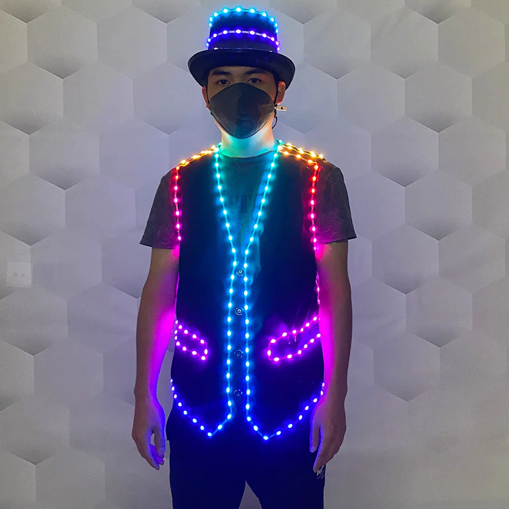 

Светодиодный жилет ZISIZ для выступлений