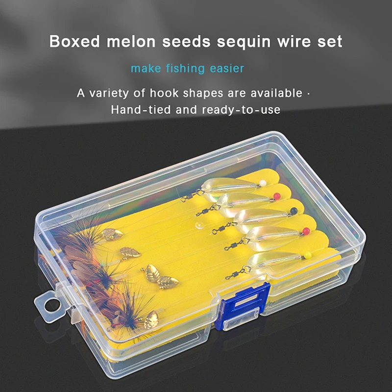 Микро Рыболовная Приманка В Белую Полоску С Блестками Тыквой Искусственная