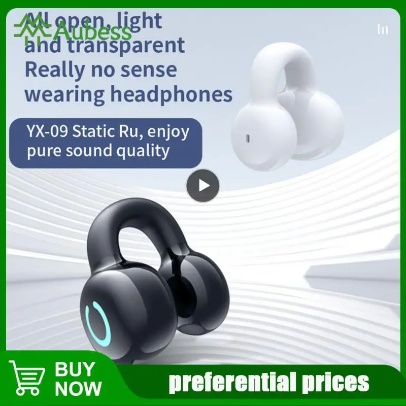 

12mm Earphone Intelligent Water Proof High Tech Fashion Durable Music 15m No Pain Simple Long Battery Life Consumer Electronics