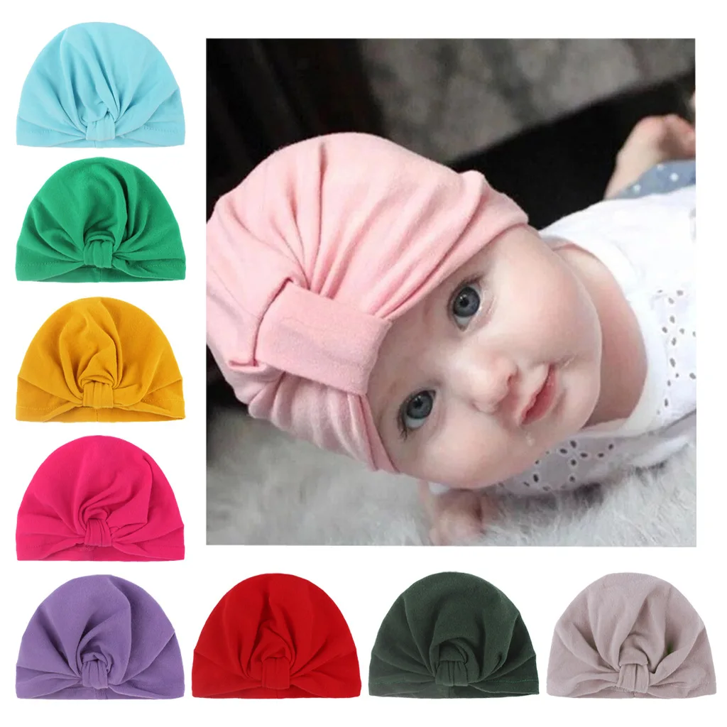 

Baby Products Kids Hats Knotted Boho Indian Hats Baby Hats