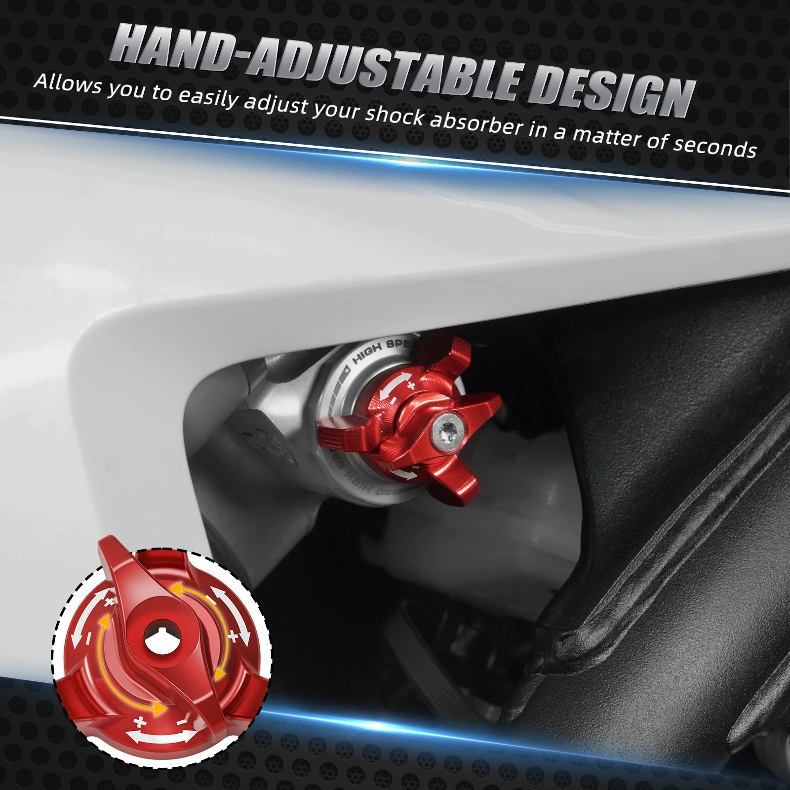 Для GasGas EC 300 2024 NiceCNC Задний амортизатор регулятор MC EX 125 250 250F 350F 450F ES350 ES500 EW500F ECF MCF