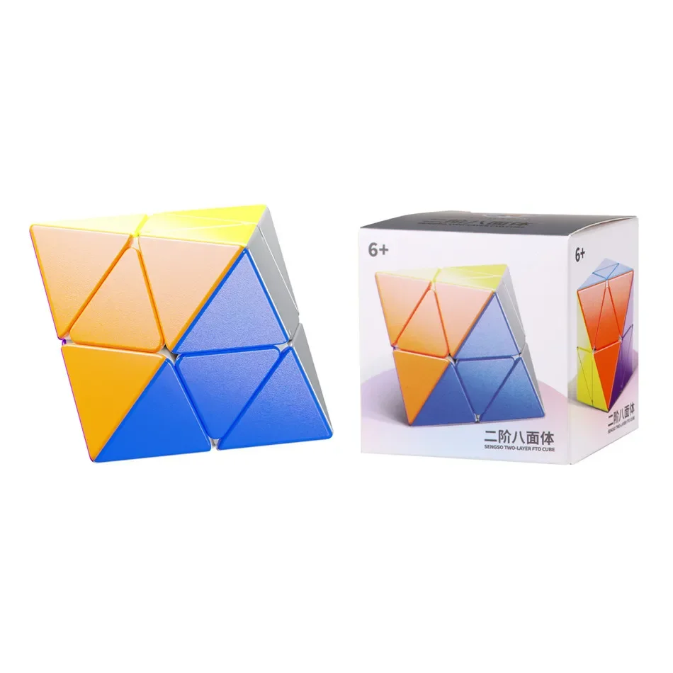 [JudyCube] Sengso FTO Вращающийся восьмигранный магнитный куб 3x3 Shengshou 2x2 FTO Профессиональная головоломка специальной формы Cubo Magico (art.: 3920ce2c8ae55) - 3920ce2c8ae55