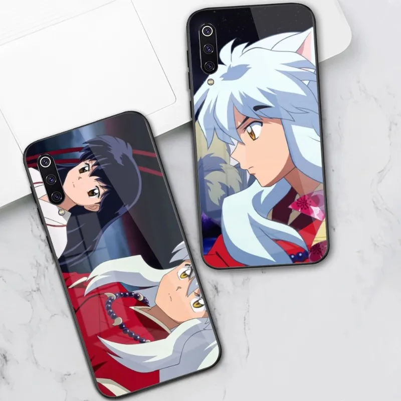 

Japan Anime Inuyasha Phone Case for Xiaomi 13 12 11T 10 9 Lite Redmi Note 11 10 10S Pro 9 9A 8 PC Glass Cover Funda Shell