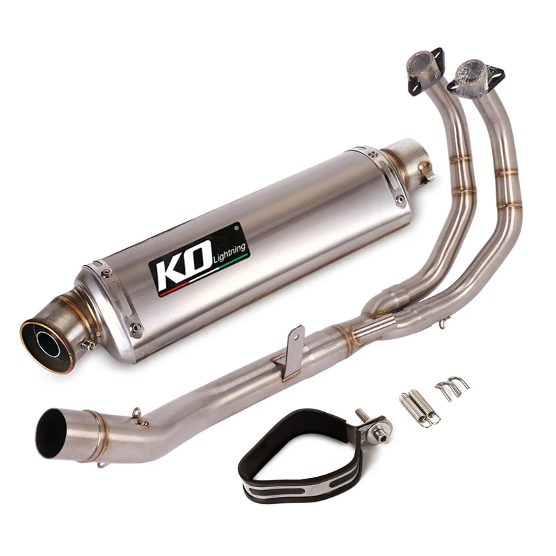 Выхлопная система для мотоцикла средний глушитель из нержавеющей стали 51 мм Honda