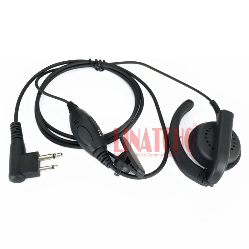 G Earphone Earpiece Headset Mic for A6 A8 GP2000 GP3688 Radio Security 2 Pin Walkie Talkie