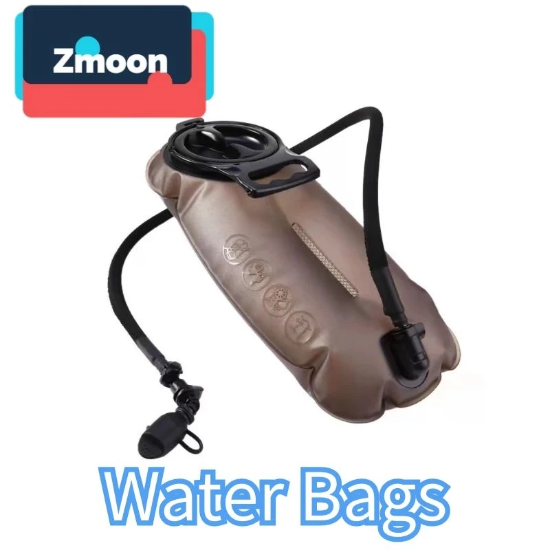 

Upgraded Professional 2L-3L Water Carry Bag TPU Brown With 100cm PVC Pipe