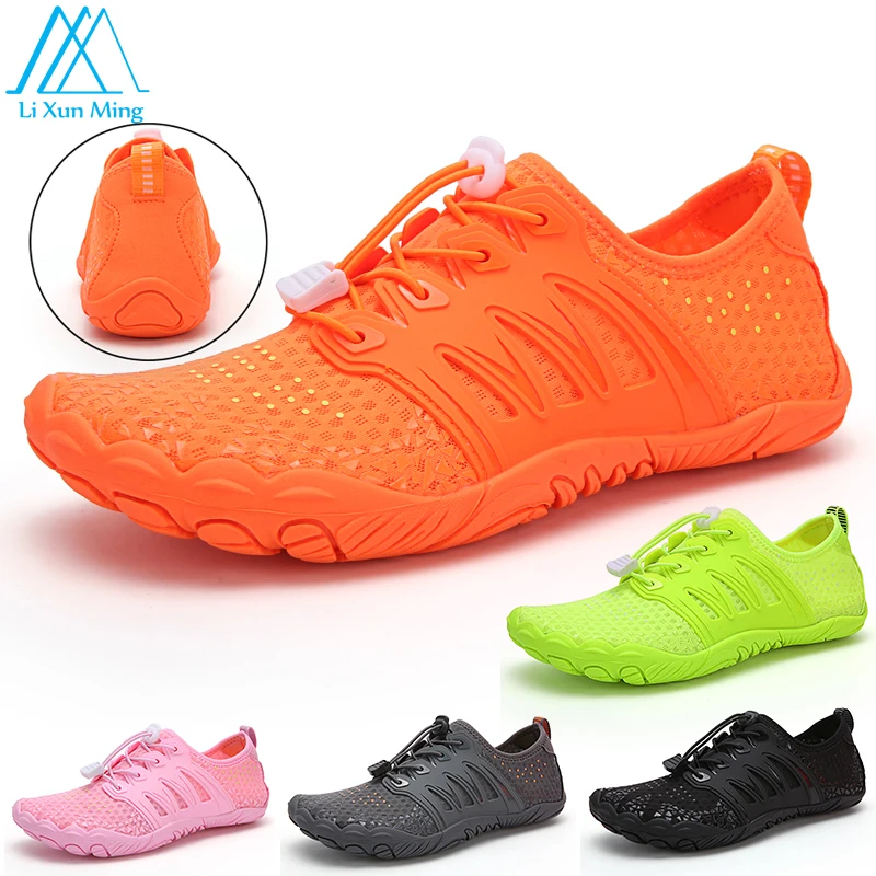Water Shoes for Women Barefoot Outdoor Beach Sandals Upstream Aqua Shoe Quick-Dry River Sea Diving Swimming Sneakers Big Size 48