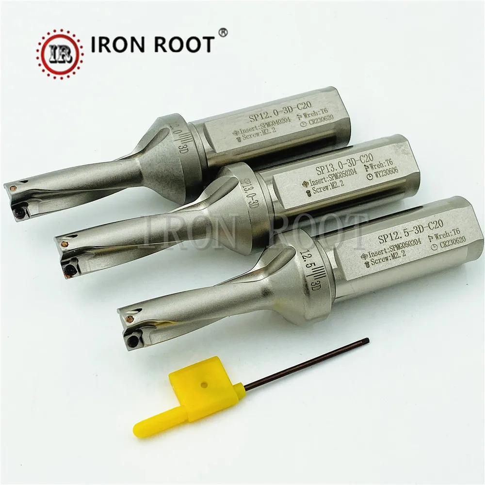 Индексируемая вставка для сверла серии IRON ROOT SP 3D U-образное сверло с усиленным