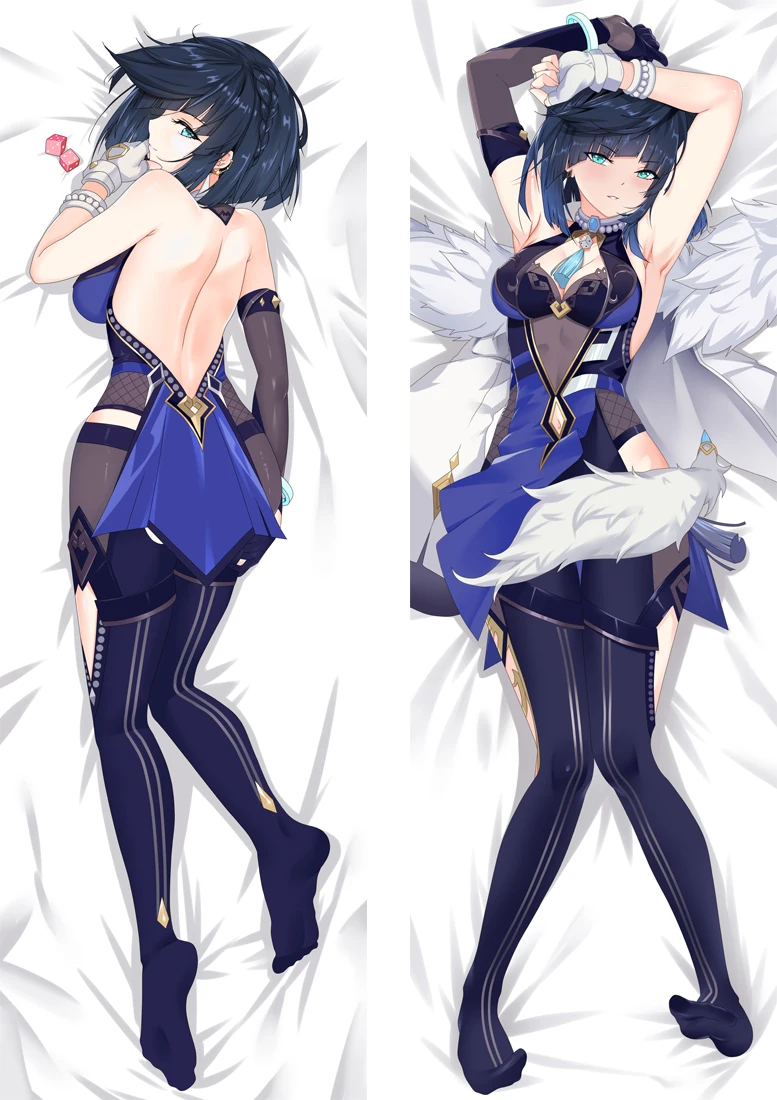 

Genshin Impact Yelan Dakimakura body Pillowcase Cushion Case Cover