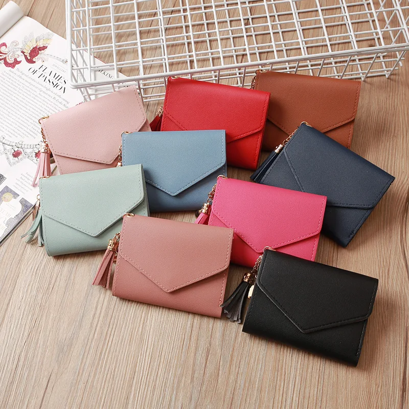Wallet Women 2022 New Fashion Women's Small Purses Female Mini Purse for Coin Dollar Price Ladies Clutch Portefeuille Femme |