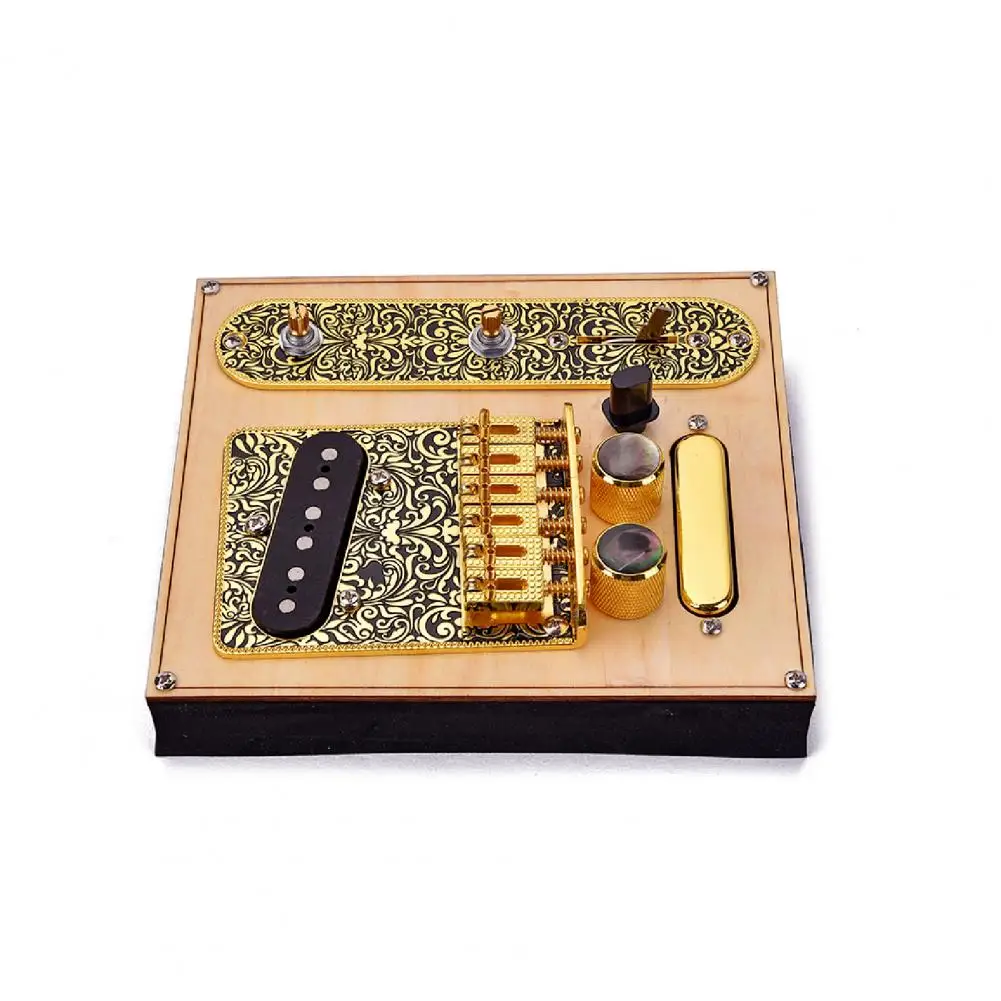 

High Stability Guitar Bridge Board Mini Magnetic Wire Delicate Antiquity Neck Bridge Switch Volume Pickup