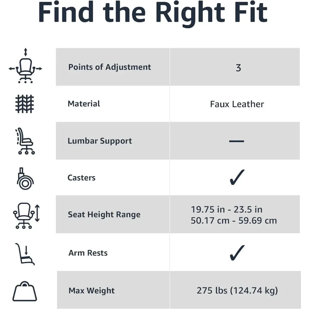 Офисный стул классический