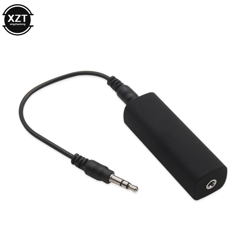 

Speaker Line 3.5mm Aux Audio Noise Filter Ground Loop Noise Isolator Eliminate for Car Stereo Audio System Home Stereo
