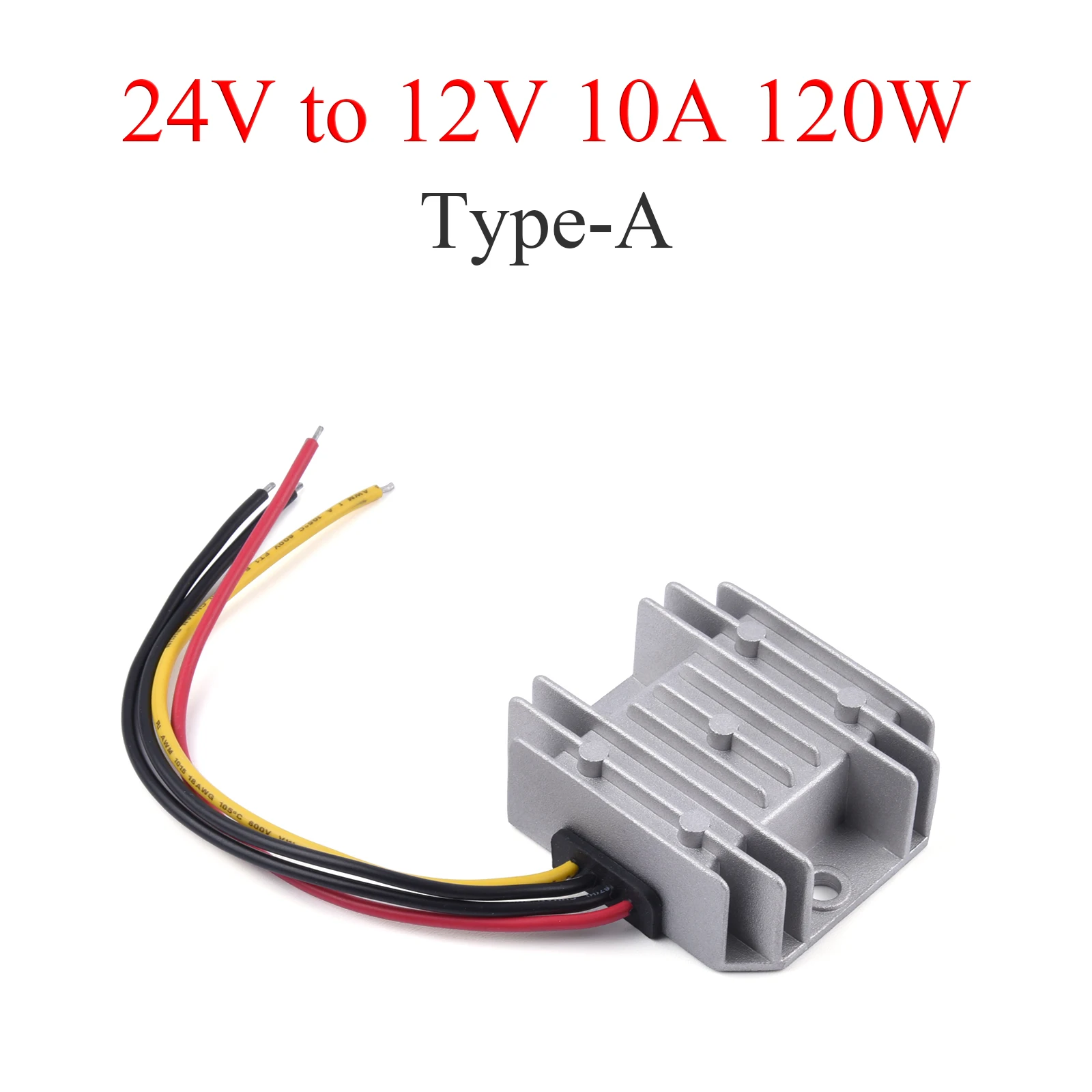 

LYNNDM Автомобильный понижающий преобразователь напряжения 24В на 12В