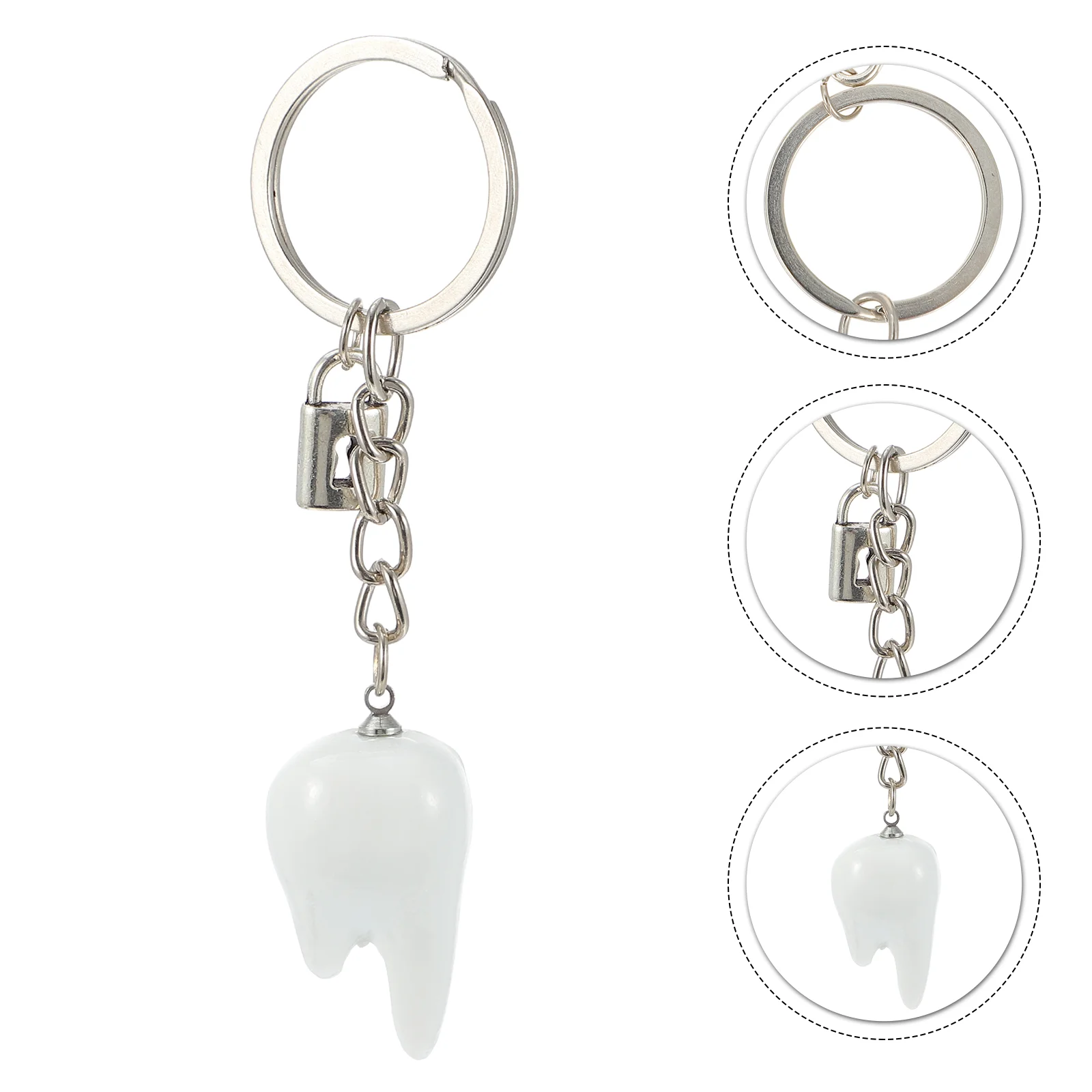 

Keychain Pendant Keykeyringsdecor Chains Party Charms Diy Adorable Gift Graduation Dentists Bag Supplies Graduate Chain