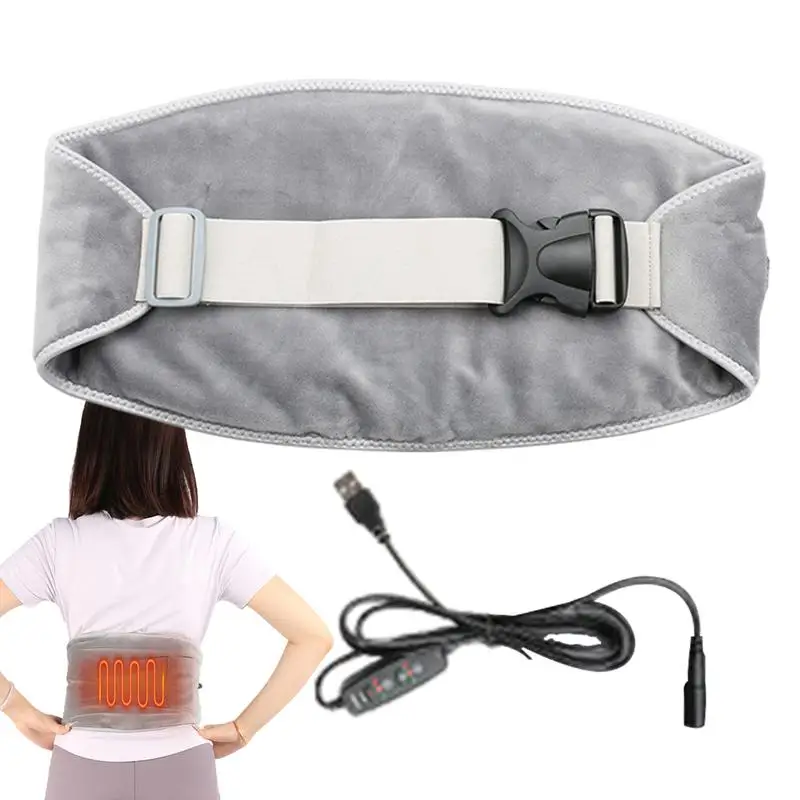 Грелка для менструальных судорог нагревательный пояс обертывания живота