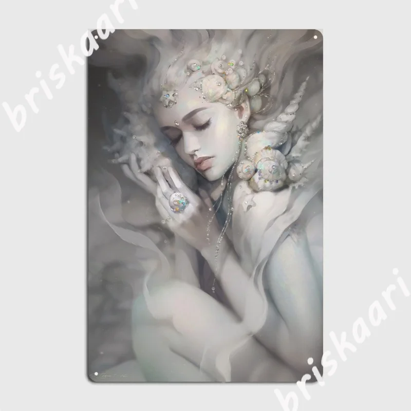 

Металлический плакат на стену со звуком моря