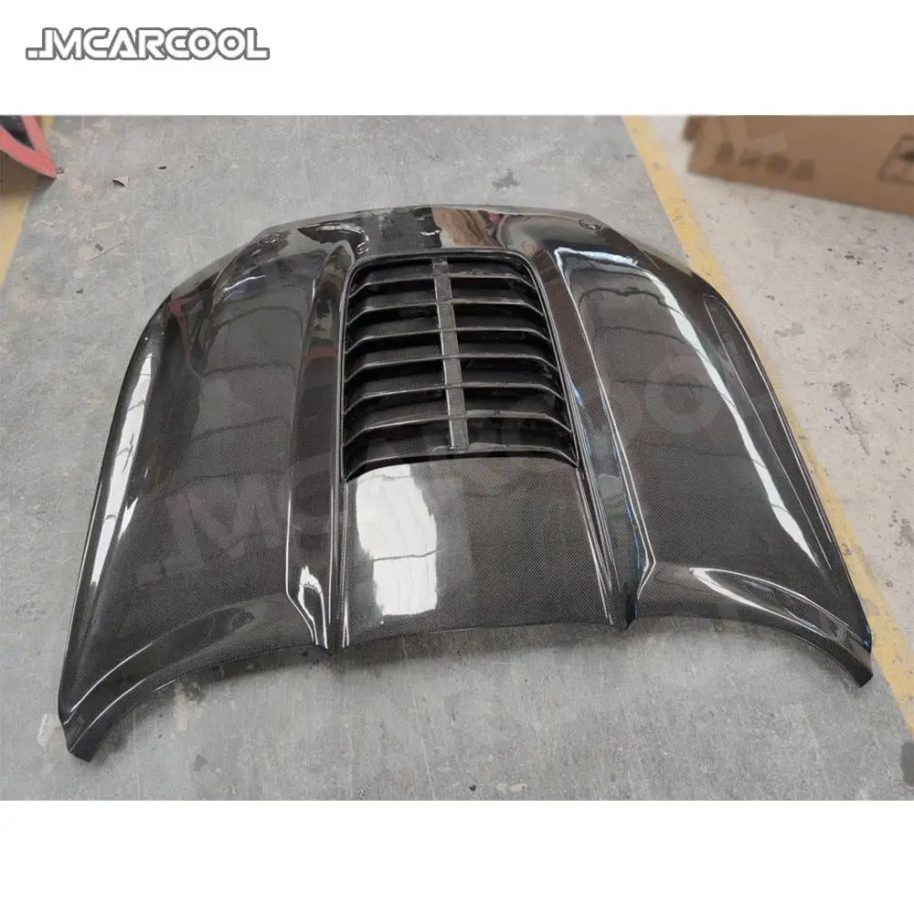 Передняя решетка капота двигателя из углеродного волокна крышка для Ford Mustang Coupe