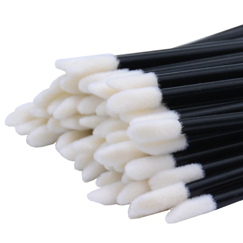 50 шт. блестящие аппликаторы для наращивания ресниц