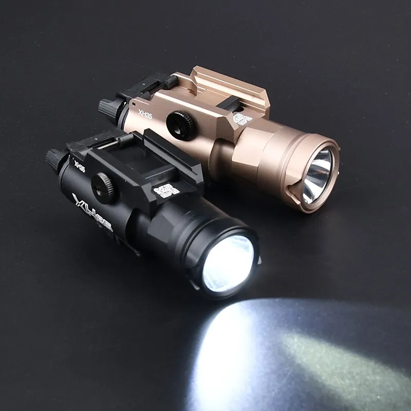 

WADSN Tactical Surefir X300U X300 Ultra XH35 Metal Pistol Gun Strobe Flashlight Fit 20mm Picatinny Rail Airsoft G17 Weapon Light