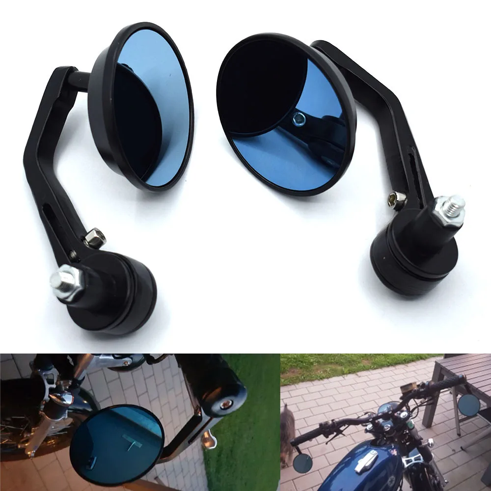 

Universal 7/8" 22mm Motorcycle Rear View Mirrors Handlebar End Mirror for BMW F800GS F800R F800GT F800ST F800S F700GS F650GS