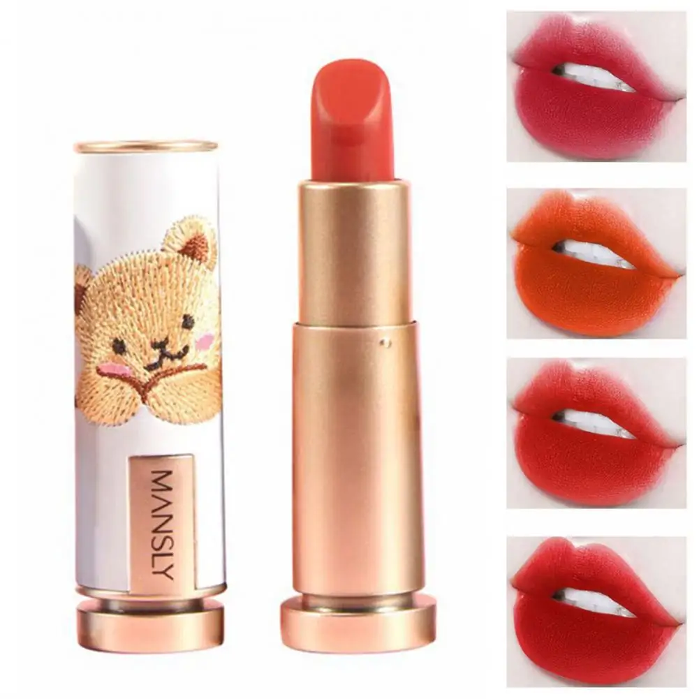 

Практичная безопасная губная помада для макияжа для женщин с высокой насыщенностью 3,5 г, Натуральная губная помада для девушек