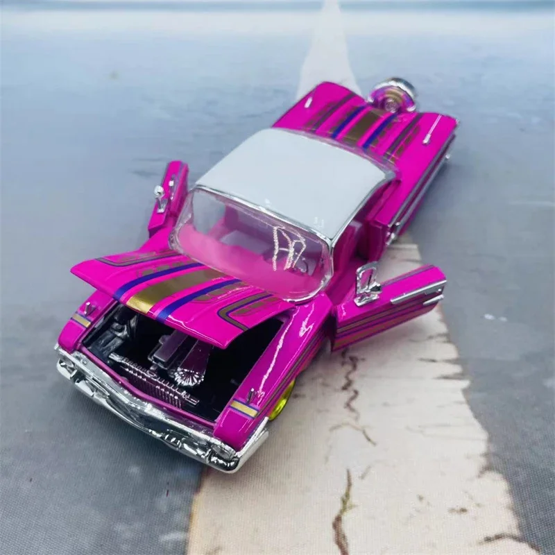 Фото Модель автомобиля Jada Chevrolet Impala 1/24, ретро-классика, из сплава, для детской коллекции, подарок №4