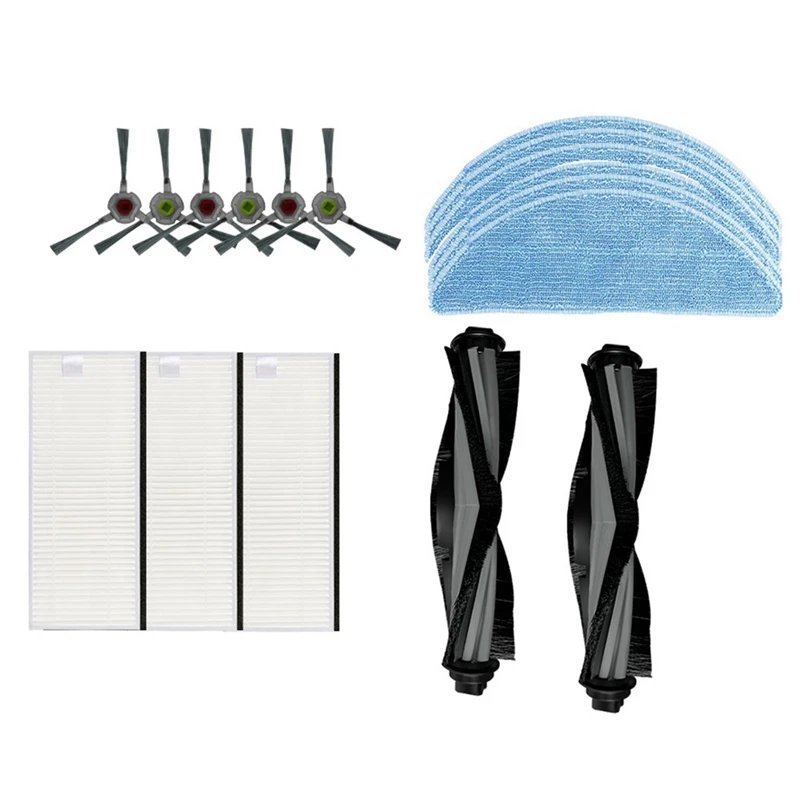 

Replacement Parts Vacuum Cleaner Accessories Mop Rag Filter Side Brush Main Roller Brush For Yeedi Sweeping Robot K650