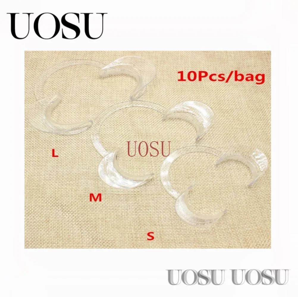 

10pcs C Shape Plastic Dental lip cheek retractors mouth opener orthodontic tools dental products Oral Clean Tool teeth whitening