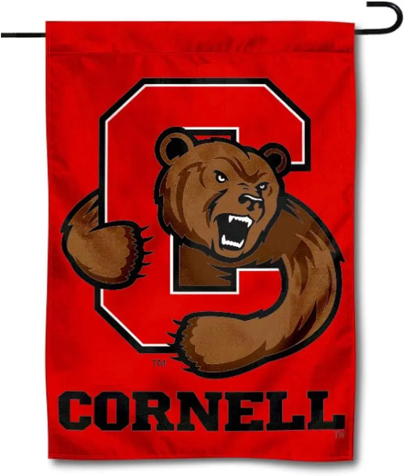 Флаги и баннеры колледжа большой красный Садовый флаг из кукурузы баннер двора