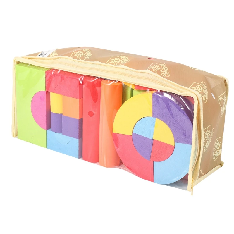 

Eva Foam Blocks Educational Kids Toys For Children Software Construction Building Home Chunks Block Game