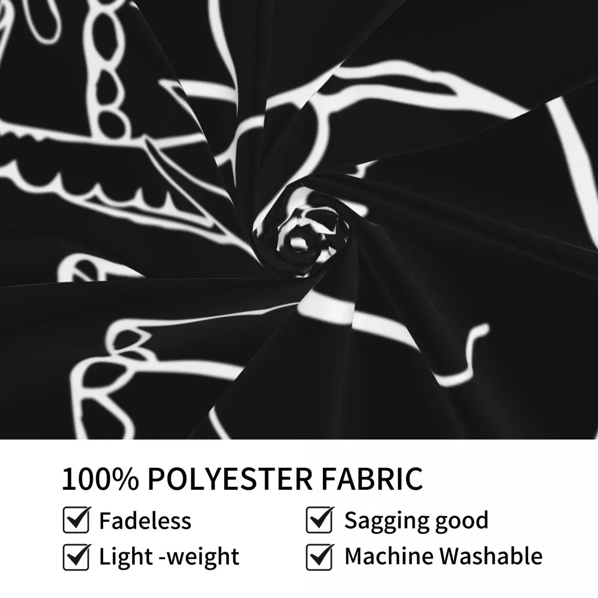 Микрофоны The Glow Pt. 2. Минималистичный черный гобелен настенный декор декоративные