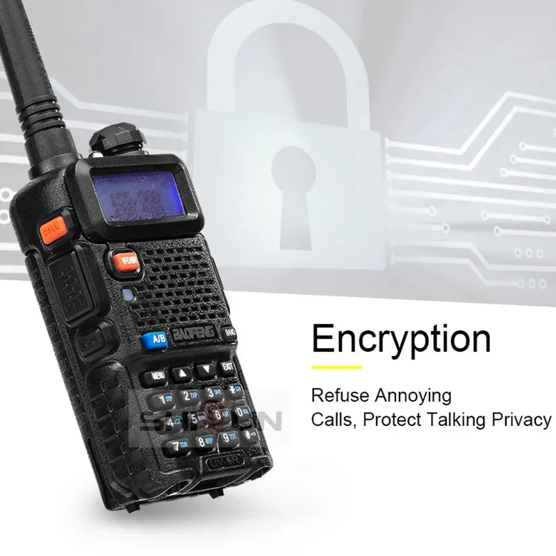 

UV-5R 8W High Power 8 Watts powerful Walkie Talkie long range 10km dual Band Two Way Radio pofung uv5r