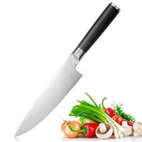 stainless steel kitchen cooking chefs knife wood grain handle cut meat and fish small kitchen knife sharp knife