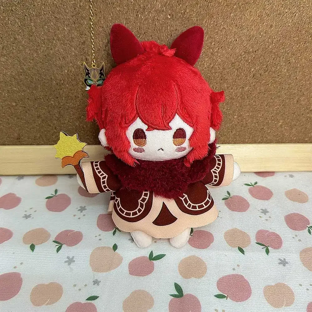 

12 см игра Genshin Impact Raiden Shogun аниме мини плюшевая кукла кулон тело косплей платье плюшевый брелок Рождественский подарок