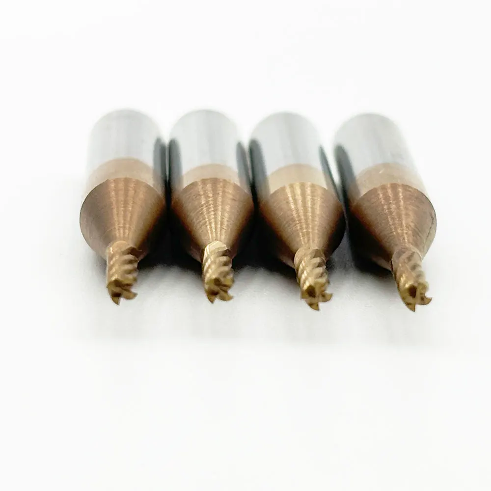 Фото 5 шт. x 4 зубца Карбид 2,0 мм Концевая фреза для V8 X6 режущих машин №4