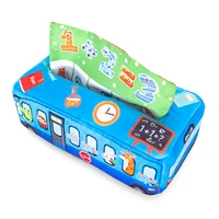 babies tissue box toy montessori toy for babies and toddlers colorful soft scarf box educational toys crinkle toys for 3 6 9 12