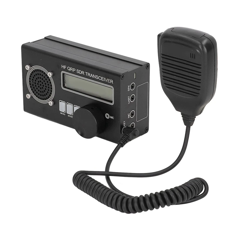 

Shortwave Radio Transceiver 8 Bands Full Mode USDR SDR QRP Transceiver USB/LSB/CW/AM/FM Etc. Signal Receive Mode US Plug
