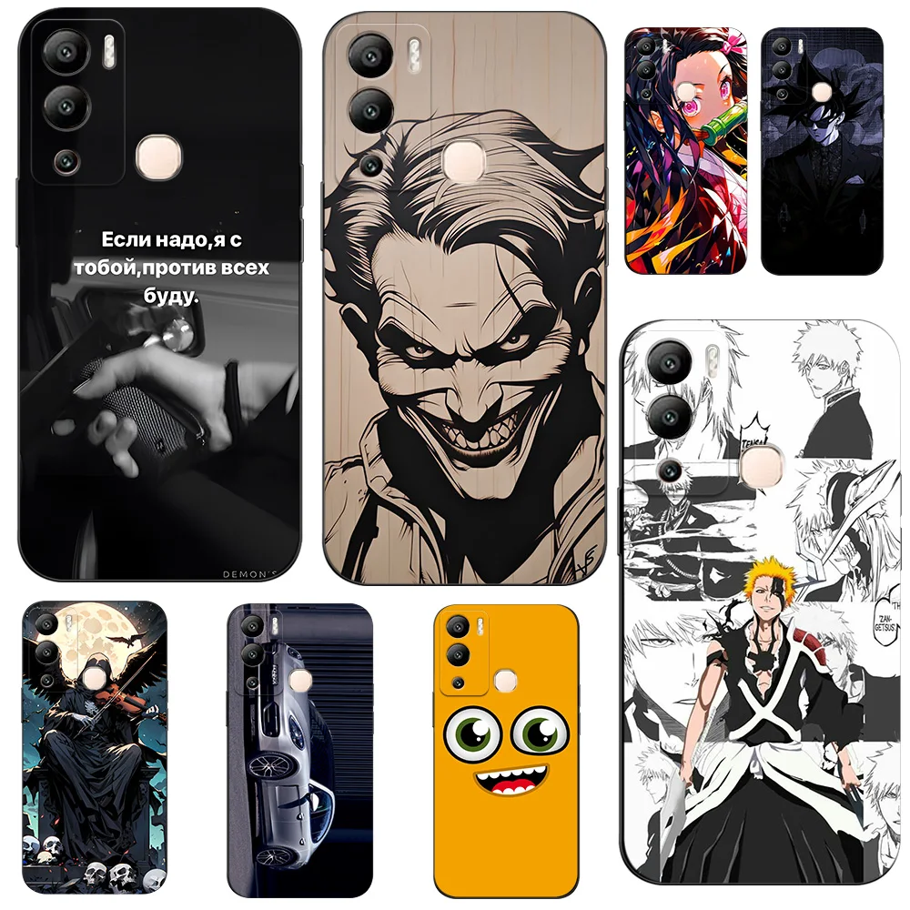 Фотообои для INFINIX HOT 12i фотообои с милым рисунком черепа